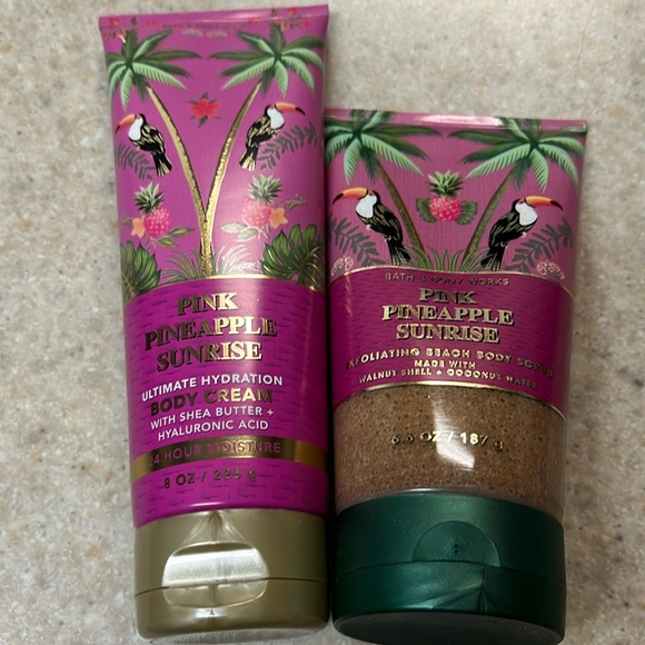 Bath & Body Works Other - NEW - BBW, body cream & body scrub